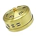 NOLITOY 3pcs Copper Smokeless Moxibustion Treatment Box Design for Health and Portable Round Moxibustion Tool for Adults and Seniors