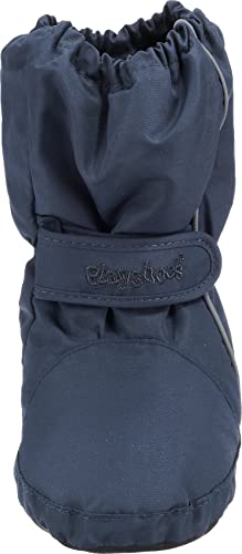 Unisex-Child Thermo BootieSnowshoe, Navy Blue, 18/19 EU3