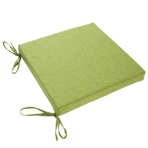 Akfldms Cojín de Asiento Alto para Niños, Silla de Comedor, Cojín para el Trasero, Taburete de Oficina para Estudiantes, Cojín Verde