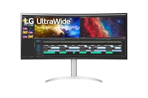 LG 38BQ85C-W 38' 21:9 Business Curved UltraWide(TM) QHD+ (3.840 x 1.600) IPS Monitor