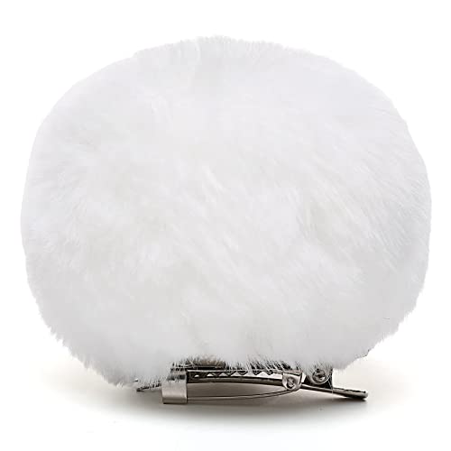 Bunny Tail Easter Rabbit Tail Halloween Lola Party Supplies Bunny Costume Accessories 4.0 inches White Tail