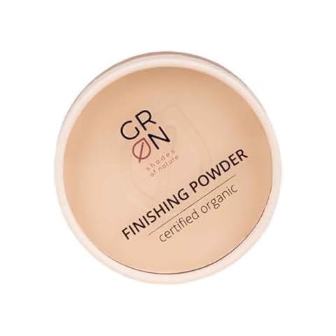 Grn Organic Cosmetics Finishing Powder White Ash Cover