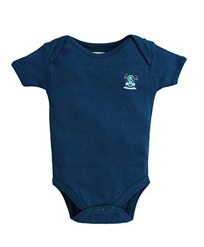 Image of BUMZEE Half Sleeves Unisex Baby Bodysuit /Onesies /Rompers Pack of 3