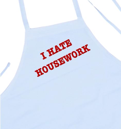 Funny Novelty Apron I Hate Housework Cooking Aprons, Coneheads Halloween Costume