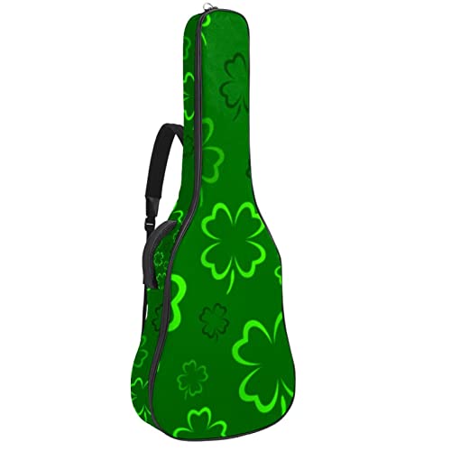 Hondank Housse de protection imperméable pour guitare acoustique Motif trèfles Épaisseur 1 cm, Multicolore 04, 42.9×16… - Les Beatles, Paul McCartney, John Lennon, RIngo Starr, George Harrison Hondank Housse de protection imperméable pour guitare acoustique Motif trèfles Épaisseur 1 cm, Multicolore 04, 42.9x16…