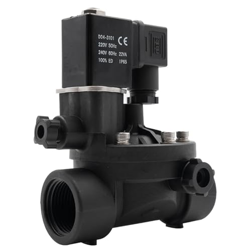 Électrovanne de réglage du débit 3/4" NPT vanne d'eau à commande pilote avec interrupteur manuel