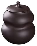 FMONH Kaffeedose, Kaffeedose, Vorratsdose, lila Sand, große Kapazität, luftdichtes Glas, Heimküche, Tischdekoration, Keksdose, Teedose, Kaffeedose