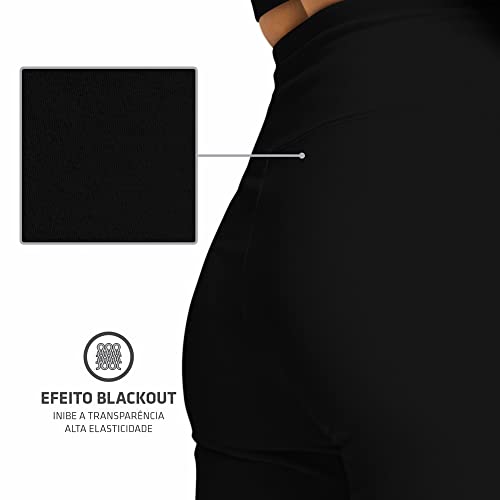 Calça Legging Solid Power UV50 Muvin – Feminino - Proteção Solar - Boa Respirabilidade – Elasticidad
