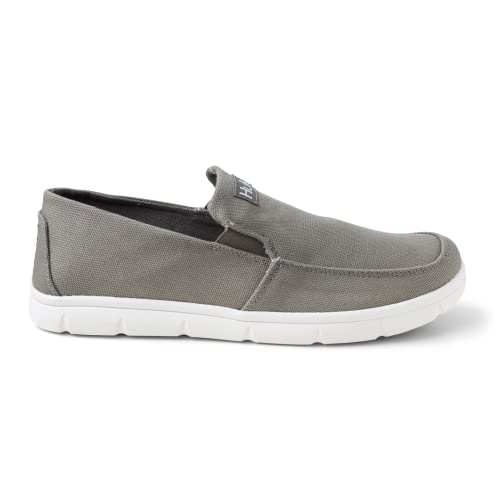 Huk Mens Brewster Slip On | Wet Traction Fishing & Deck Boat Shoe, Classic - Moss, 10 Us #TOP2