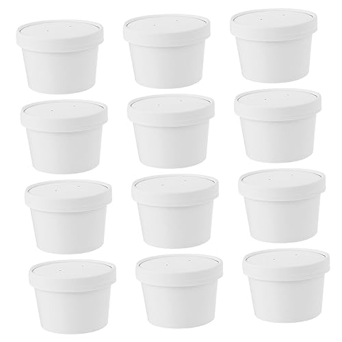Récipients jetables kraft de qualité supérieure pour soupes et glaces - 2