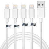 iphone 充電ケーブル【1M/2M 各２本正規MFi認証品】ライトニングケーブル 純正品質 充電器 ケーブル 高速データ転送 最大2.4A急速充電 lightning 断線防止 超高耐久iPhone14/14 Pro/13/13 Pro/12/11/X/8/8plus/7/6/iPad 各種対応 image