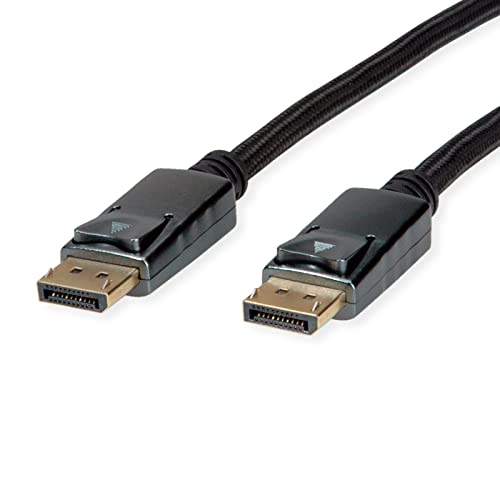 ROLINE DisplayPort Cable, v1.4, DP ST - ST, Black/Silver, 3 m
