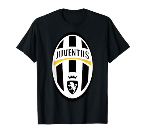 Trendy Apparel Herren Schwarz Juventus Serie A Sports Club Logo T-Shirt S...