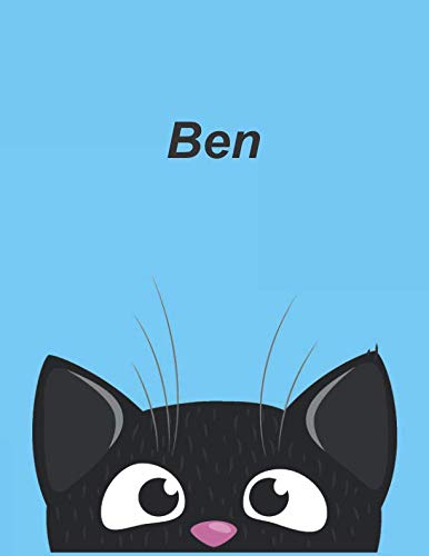 Personalisiertes Notizbuch: Ben - über 100 Seiten, Dot Grid Notizbuch im A4+ Format mit Punkteraster (German Edition) - MSED Notizbücher