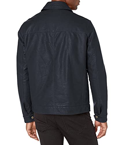 Image of Tommy Hilfiger Men's Classic Faux Leather Jacket