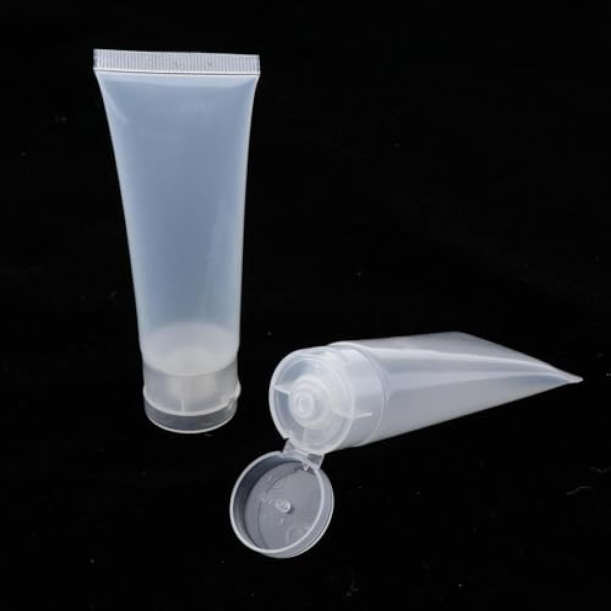 20PCS 50ml Empty PVC Tubes Bottles for Body Lotion Cream Shampoo