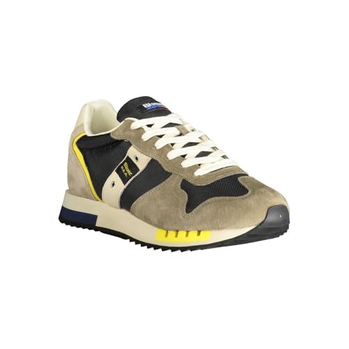 Baskets en polyester vert Blauer pour homme en taille 47 - 2