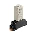 Produktbild NYCR H3Y-2 AC220V Zeitrelais Verzögerungs-Timer 5/10/30/60 Minuten/Sekunden, mit Sockel, 8-poliges Spannungsrelais, Drehknopf (Größe: 060 m)