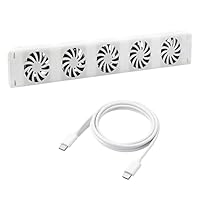 Heizkörper Ventilator Mono Set, Heizkörper Ventilator 5.0 Heizungsventilator, Smartes Heizgebläse für Heizungen und Unterheizungen, Lauf Ruhig, zum Sparen von Energie und Heizkosten (Mono set)