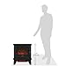 duraflame® Infrared Quartz Electric Fireplace Stove Heater, Black