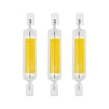 78mm R7S 5W LED Bulb 75W Halogen Equivalent 78mm J-Type 5W 120V R7S Base 6000K Cool White J Type T3...