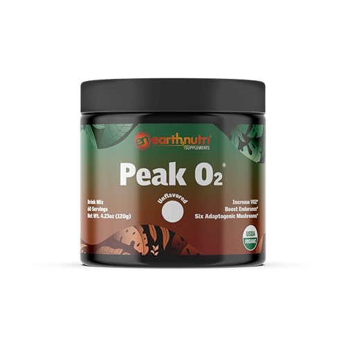 EarthNutri PeakO2® Powder, Vegan, Non GMO, Gluten Free - 2000mg per Serving, 60 Servings