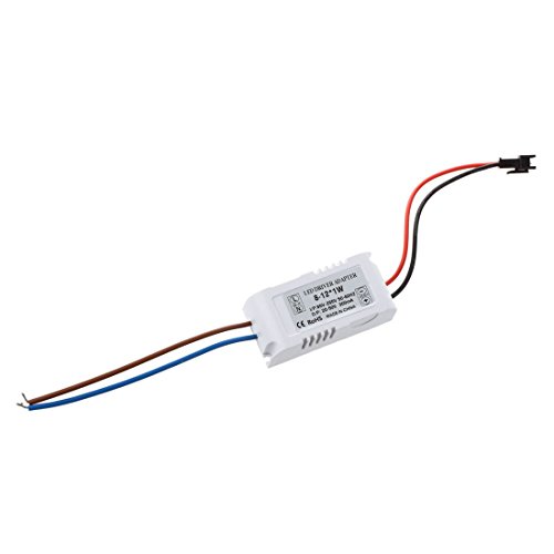 Barabesty Driver Transformer - Transformador de lámpara LED, 8-12 W, color blanco