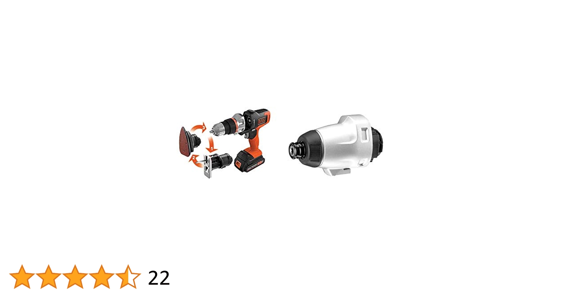 Amazon | ブラックアンドデッカー 18V マルチツールベーシック