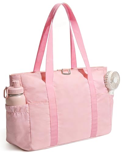 YANLIFY Tote Bag for Women, 26L Capacity Travel Purses Work Bag, Small Zipper Tote Bag for Travel