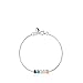 TOUS Pulsera Mini Color de Plata con Gemas