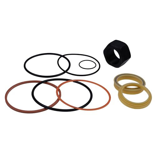 Image of 7135551 6804605 Tilt Hydraulic Cylinder Seal Kit Compatible with Bobcat Skid Steer Loader 630 641 642 643 653 730 731 732 741 742 743 751 753 Bobcat Loader Backhoe Models B100 B250 BL275