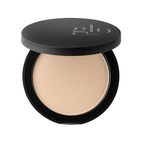 Glo Skin Beauty Pressed Base Powder Foundation - Flexible, Weightless Makeup for Longwearing Flawless Coverage and a Radiant Natural, Second-Skin Finish (Natural Medium)