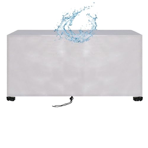 Housse de protection meuble de jardin XXL bâche 340x340 cm imperméable