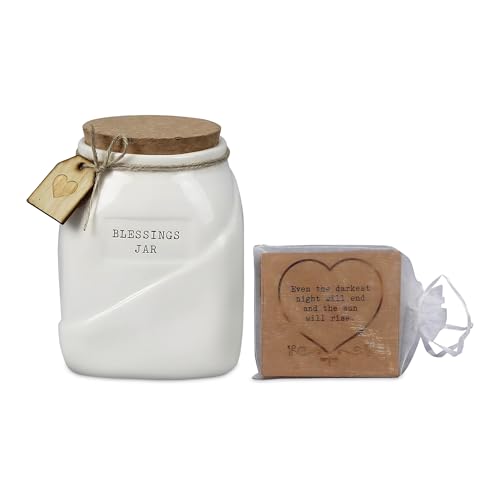 Young's Inc. Ceramic Blessing Jar with Blessing...
