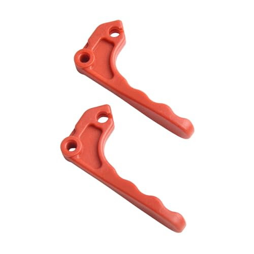 ZYWUOY Lot de 2 déclencheurs de commande de direction pour souffleuse à neige, remplacement pour 731-06113 pour modèles CRAFTSMAN Troy-Bilt, pièces en plastique rouge pour une meilleure maniabilité