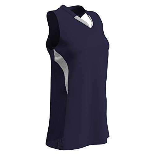 Maillot softball Champro bleu marine pour le sport scolaire et les matchs