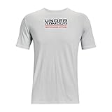 under armour storm contender 0 Under Armour Multicolor Box Logo Camiseta de Manga Corta, Gris, XS para Hombre