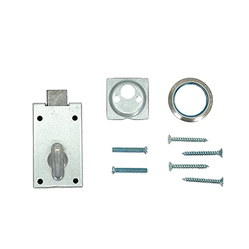Kaba Ilco 1800-28-41 Garage Door Lock Clear Aluminum #TOP2