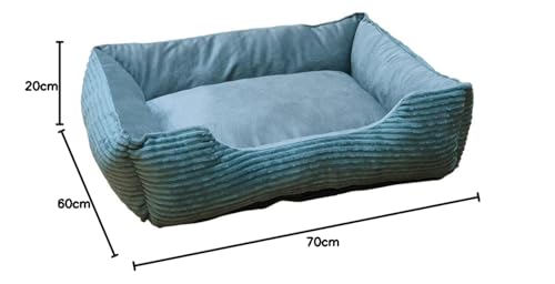 Lit Confortable carré Nobby Classic Hina chien chat gris 70x60x20 - 3