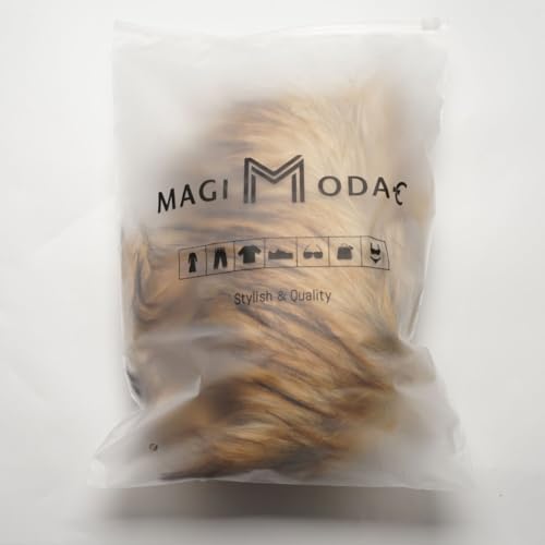 Faux Fur Collar detachable Hood Trim Replacement Neck Warmer Scarf Shawl Wrap For Winter Coat Jacket2