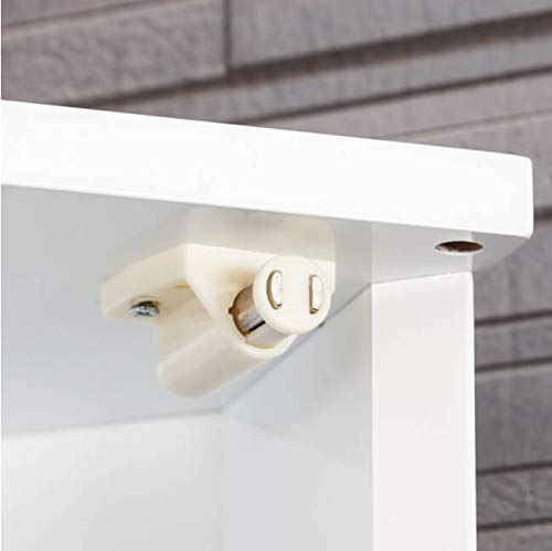 Croydex Simplicity Self-Assembly 1 Door Corner Mirror Cabinet (FSC MDF), White Croydex Simplicity Self-Assembly 1 Door Corner Mirror Cabinet (FSC MDF), White