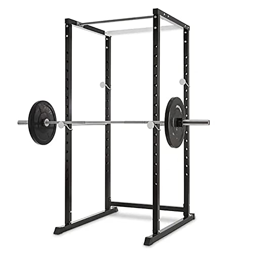 BodyTrain Heavy Duty Adjustable Power Rack Weight Lifting Cage & Pull Up Bar - Image 5