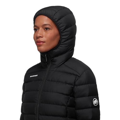 Mammut Waymarker IN Hooded Jacket Women | Winterjacke für Damen, Wasserabweisende Steppjacke, Outdoor Daunenjacke für Winter, Leicht & Warm, Mit Kapuze | Schwarz, S