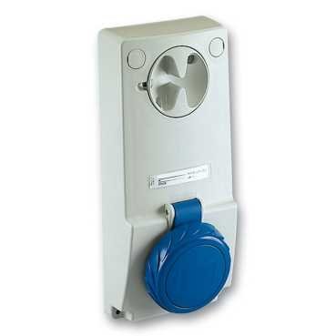 Prise 32A 3PT 200-250V avec interrupteur de blocage de sécurité