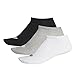 Produktbild adidas Trefoil Liner Socks Socken 3er Pack (43-46, white/black/grey)