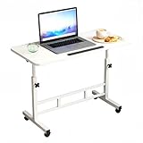 Grand plateau (80 x 40 cm ou 60 x 40 cm) offrant un espace suffisant pour ordinateur, documents et fournitures.