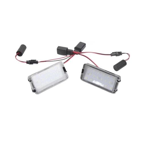 Luces de matrícula para automóvil Seat Ibiza 6L soluciona bombillas fundidas portamatrículas