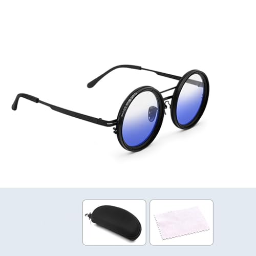 Adjustable Tint Sunglasses for Men 1-9 Gears Rounded Polarized Glasses with ND Filter Lenses Polarized Round Sunglasses4