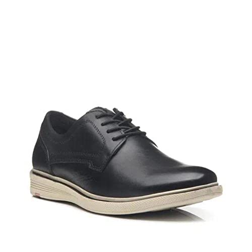 Sapato Masculino Pegada Vibes em Couro Preto - 41