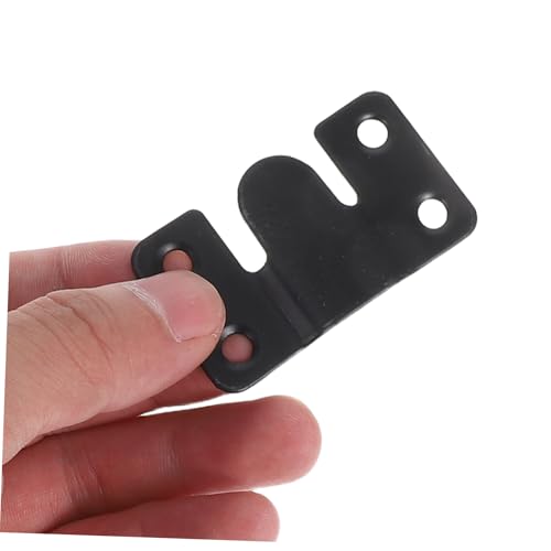 Image of Gadpiparty 4pcs Heavy Duty Interlocking Flush Mount Bracket for Picture Hanging Secure Furniture Connector with Concealed Hook Installation Versatile Wall Mounting Hardware for Various